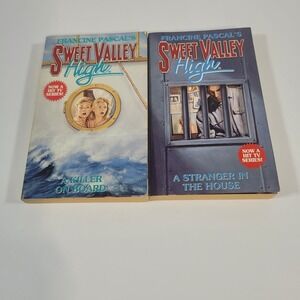 Sweet Valley High Super Thriller Book Set Killer On Board Stranger In The House